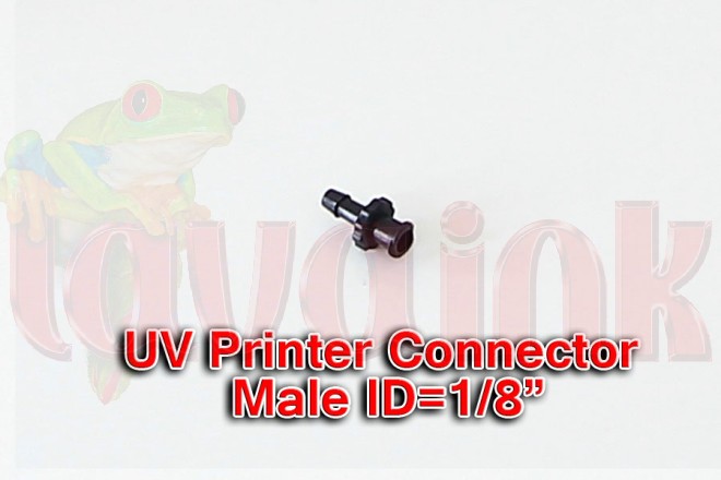 Connector UV Ink Tube Male Fitting I Shape Image