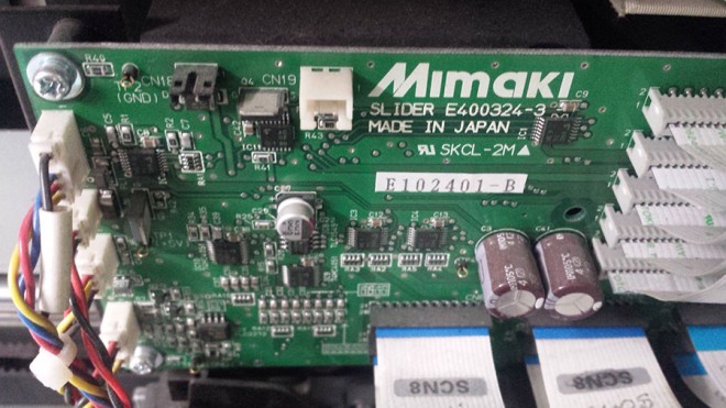 Mimaki JV3 Slider Board