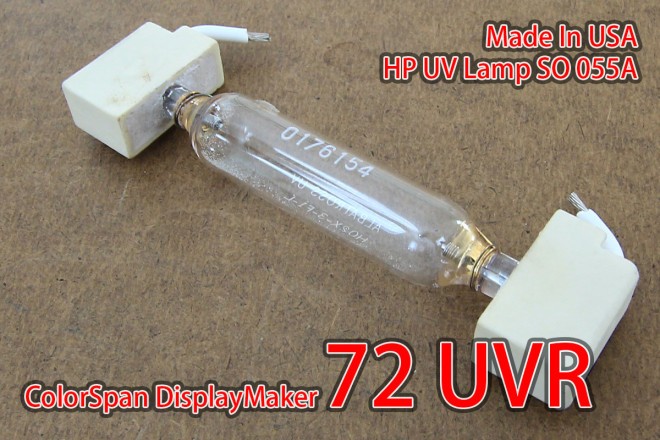 ColorSpan 72UVR UV Lamp | ColorSpan DisplayMaker 72 UVR SO 055A