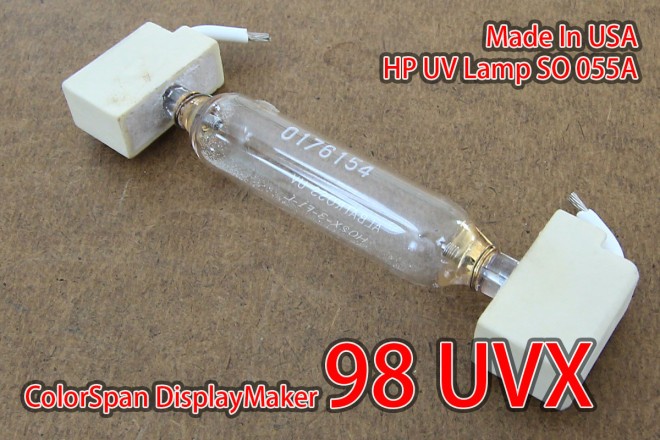 ColorSpan 98UVX UV Lamp | ColorSpan DisplayMaker 98 UVX SO 055A