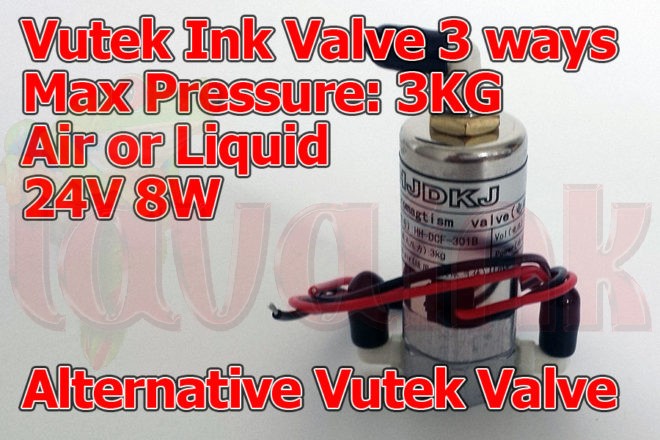 Vutek Ink Pump | Vutek UV Ink Valve 24V