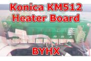 Ducan Konica KM512 Heater Board BYHX Image