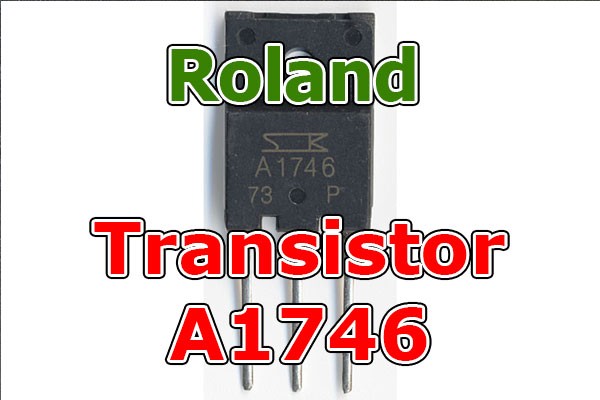Roland SJ 1000 Transistor A1746 Image