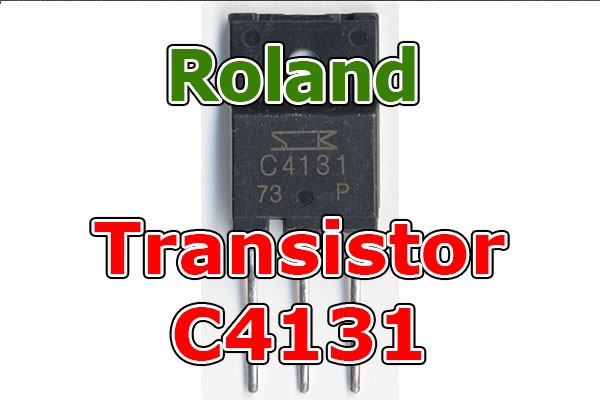 Roland CJ 400 Transistor C4131 Image