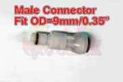 Male Connector OD 9mm Water Cooling System Image