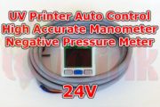 UV Parts Negative Air Pressure Meter Automatic Range Switching 24V Image