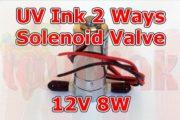 UV Parts UV Ink Solenoid Valve 12V 2 Ways Image