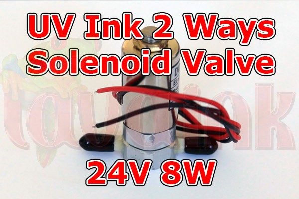 UV Ink Solenoid Valve 24V 2 Ways