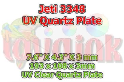 Agfa Jeti 3348 uv clear quartz plate