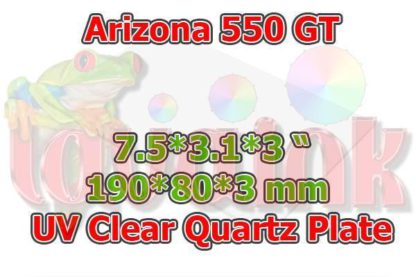 Oce Arizona 550 UV Quartz Plate 190 80