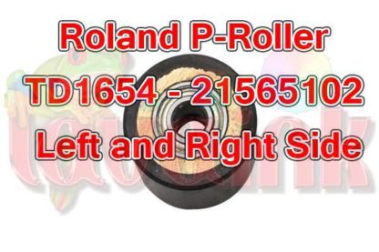 Roland Paper Roller TD1654 21565102 left right side roller