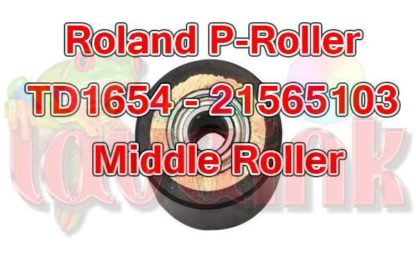 roland paper roller td1654 21565103 middle roller